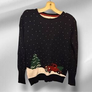 Shrinking Violet Christmas Sweater